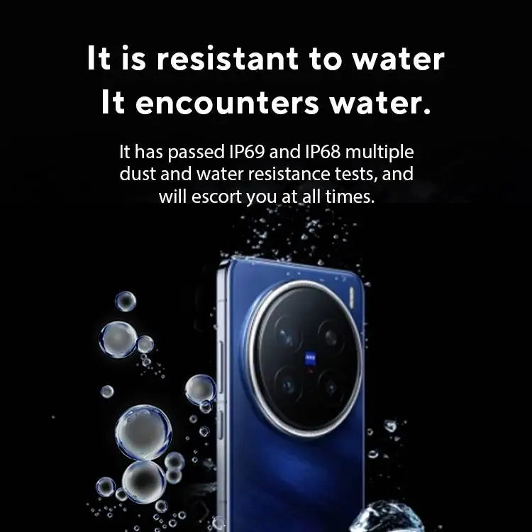 Original Vivo X200 Pro Mobile Phone 200.0MP Camera 90W Charge 6.78" AMOLED 120HZ 6000mAh Battery Android 15.0 Dimensity 9400