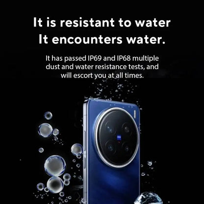 Original Vivo X200 Pro Mobile Phone 200.0MP Camera 90W Charge 6.78" AMOLED 120HZ 6000mAh Battery Android 15.0 Dimensity 9400
